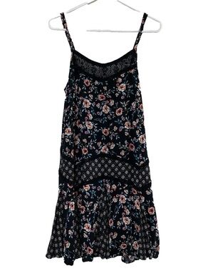 Torrid Floral & Geometric Print Sleeveless Mini Dress - 00/10